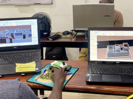 Modélisation 3D Bâtiment avec ArchiCAD Bamako